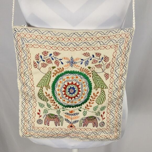 Bangladesh Embroidered Tote   - Picture 1 of 7